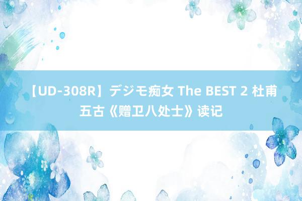 【UD-308R】デジモ痴女 The BEST 2 杜甫五古《赠卫八处士》读记