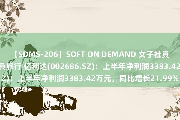 【SDMS-206】SOFT ON DEMAND 女子社員スペシャル野球拳 in 社員旅行 亿利达(002686.SZ)：上半年净利润3383.42万元，同比增长21.99%